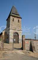 Normandie, the historical church of touffreville in l Eure