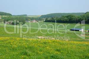 Normandie, the village of touffreville in l Eure