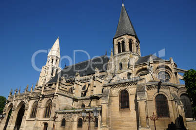 France, collegiate church of Poissy in Les Yvelines