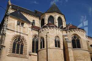 France, cathedral Saint Maclou in Pontoise