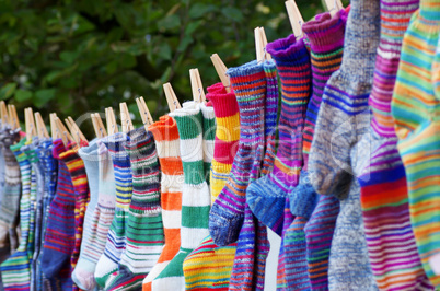 Bunte Socken