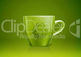 Green tea mug