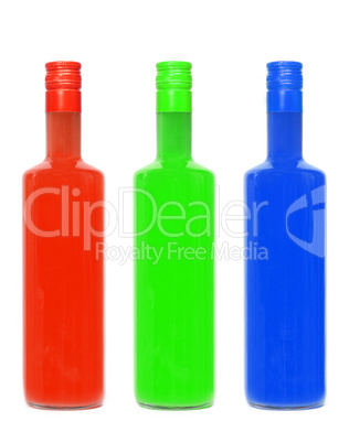 RGB bottles