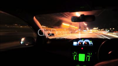 Traffic,light blur timelapse