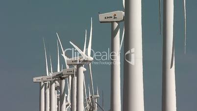 Rotierende Windräder