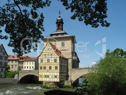 Historisches Rathaus in Bamberg