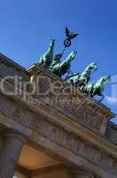 Brandenburger Tor mit Quadriga in Berlin