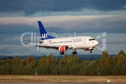 SAS Scandinavian Airlines Boeing 737-500