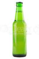 Grüne Bierflasche