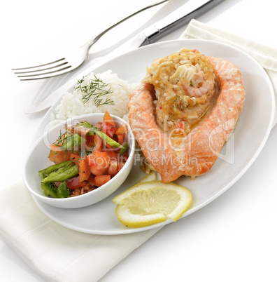 Stuffed Salmon