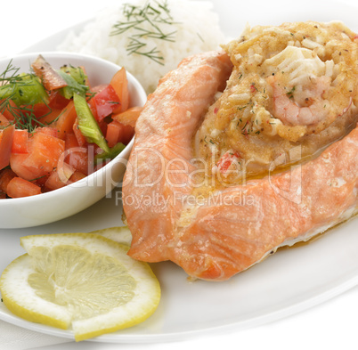 Stuffed Salmon