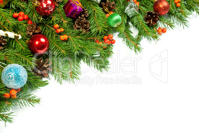 Christmas background. Eve framework