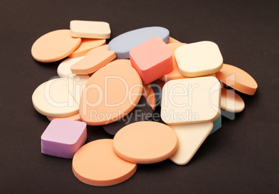 Variety Cosmetic Sponges