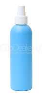 Blue Plastic Bottle with Spray