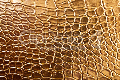 Tint Golden Crocodile Skin Texture