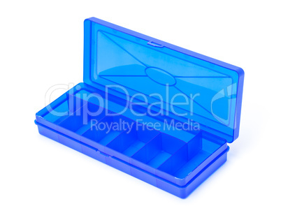 Plastic Blue Storage Box
