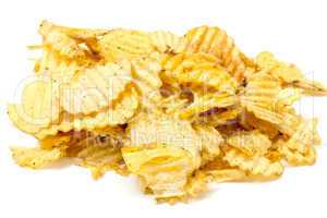 Grooved Potato Chips