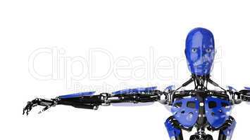Blue Cyborg