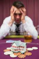 Man losing his house in casino