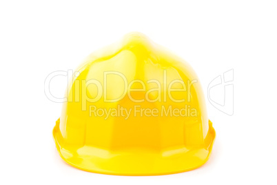 Yellow hard hat