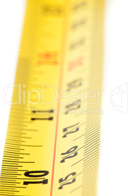 Part of a measuring tape