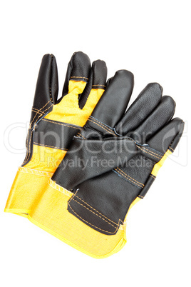 Pair of builder's gloves