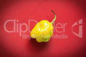 Small yellow chili pepper