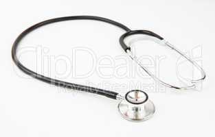 Metal black stethoscope