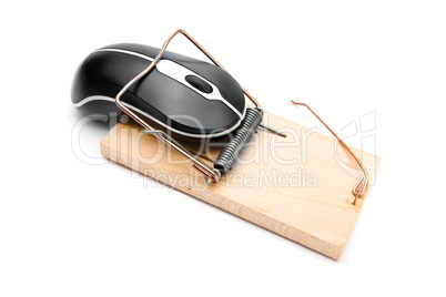 Mouse in a mousetrap