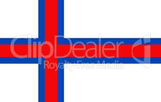 Faroe islands flag