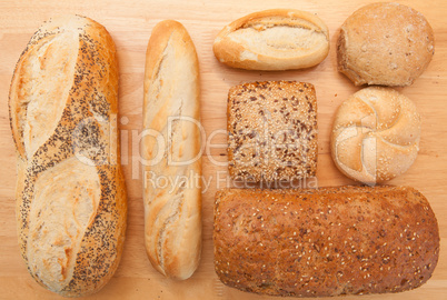 Various breads