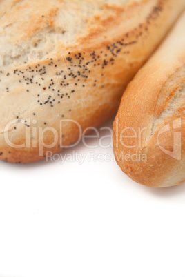 Baguette and vienna roll