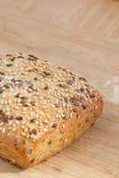 Loaf of multiseed bread
