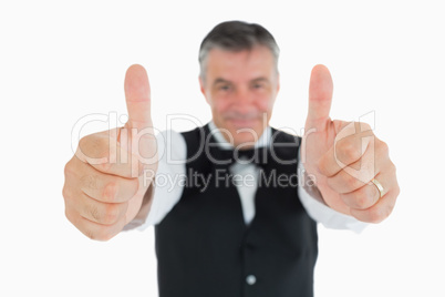 Cheerful man in suit Cheerful man in suit