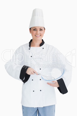 Cook using whisk and bowl