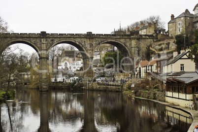 Stone viaduct at Knaresborough