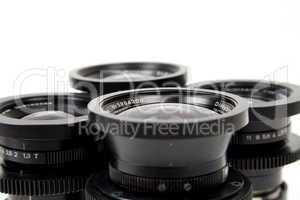 wide range of camera lenses