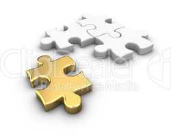 Gold Jigsaw Puzzle