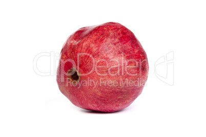 Pomegranate isolated on white background