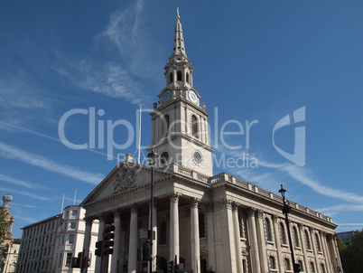 St Martin church London