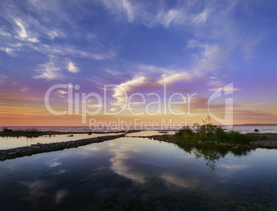 Sunset On The Lake