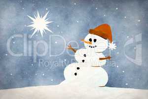 snowman card