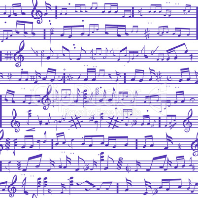Music note sound texture.