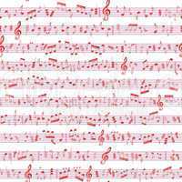 Music note sound texture