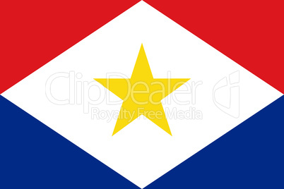 Saba flag