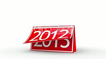 New Year 2013 Calendar (with Matte)