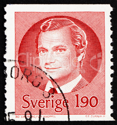 Postage stamp Sweden 1984 Carl XVI Gustaf, King of Sweden