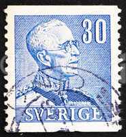 Postage stamp Sweden 1940 King Gustaf V, King of Sweden