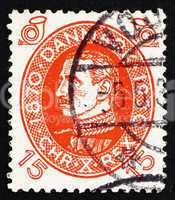 Postage stamp Denmark 1927 Christian X, King of Denmark