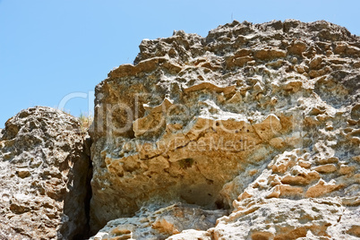 Large limestone rock